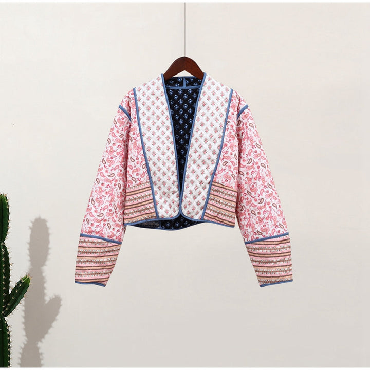 W&W Mode | Damenjacke mit Blumenmuster