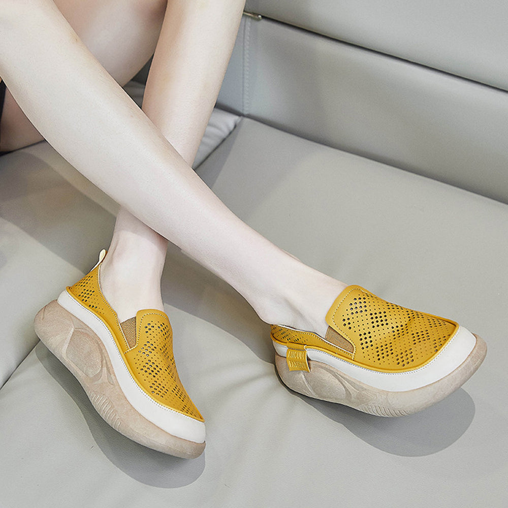 W&W Mode | Luftiger Orthopädischer Slip on Schuh