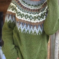 WW | Frauen Nordische Strickjacke