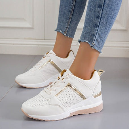 W&W Mode - Blaue Frau Turnschuhe