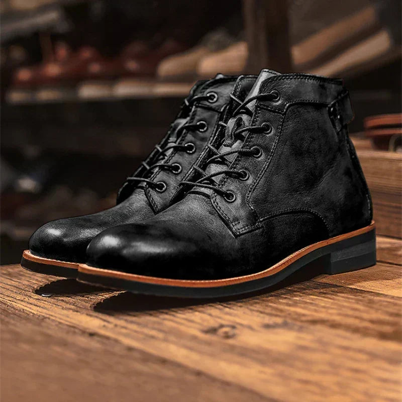 W&W Mode | Hohe Lederstiefel für Herren