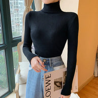 WW - Damen-Ripp-Turtleneck für elegante Raffinesse