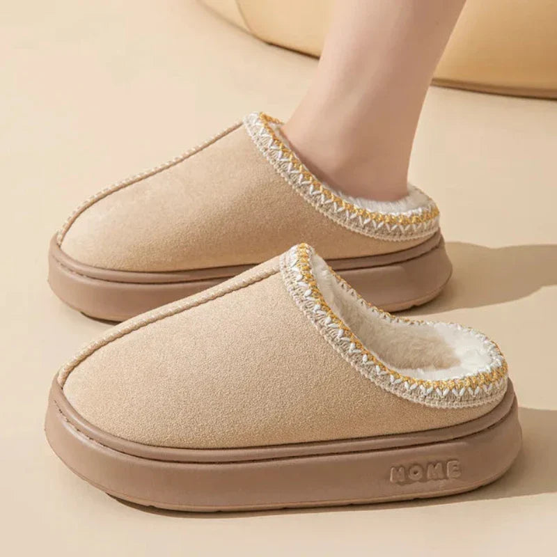 Wolff | Slipper Damen – weiche bequeme Hausschuhe