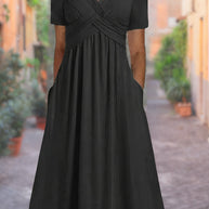 WW | Midi-Kleid mit Seitentaschen