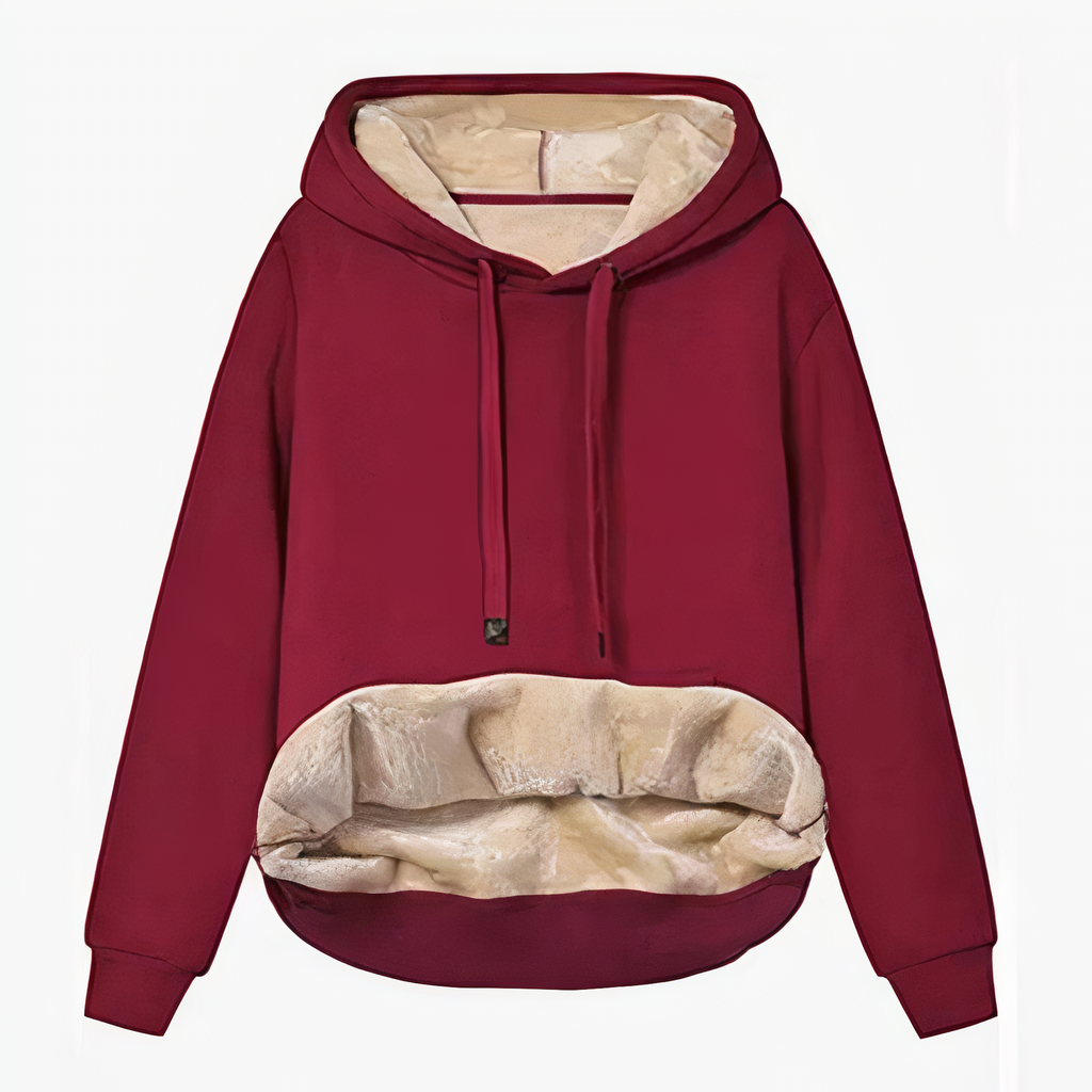 WOLFF - Hoodie Gefüttert Mit Fleece