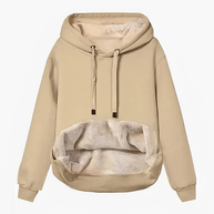WW - Hoodie Gefüttert Mit Fleece