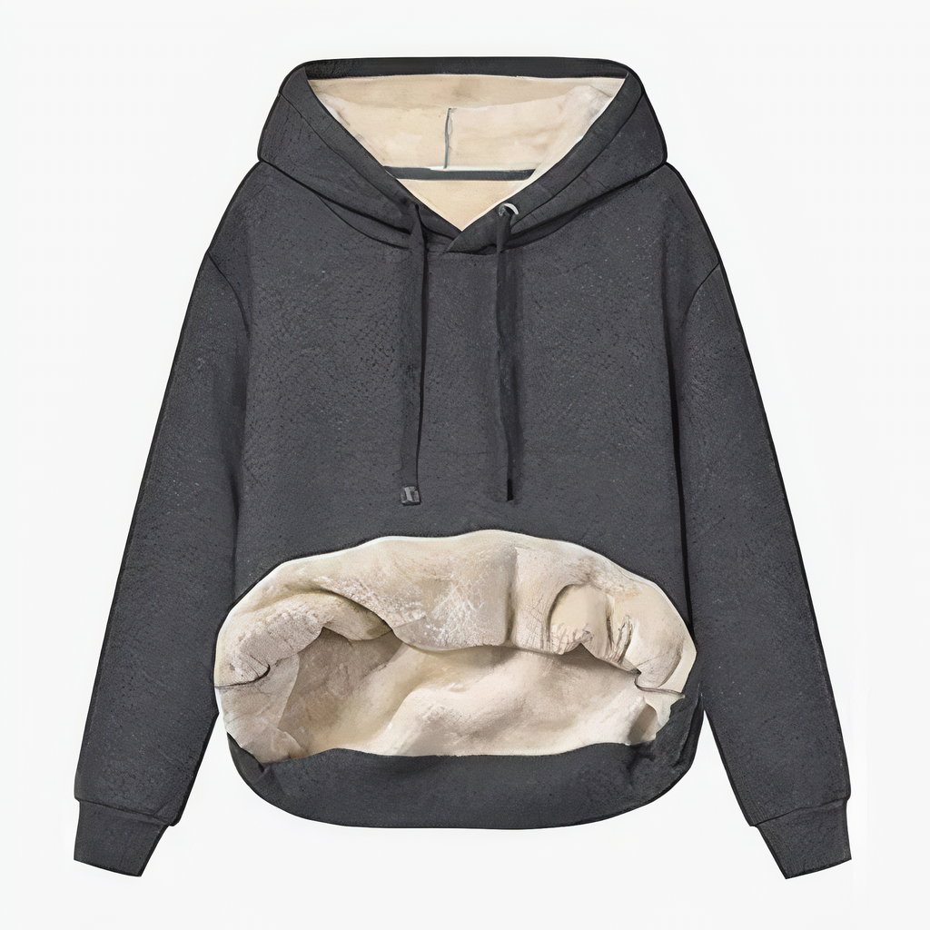 WOLFF - Hoodie Gefüttert Mit Fleece