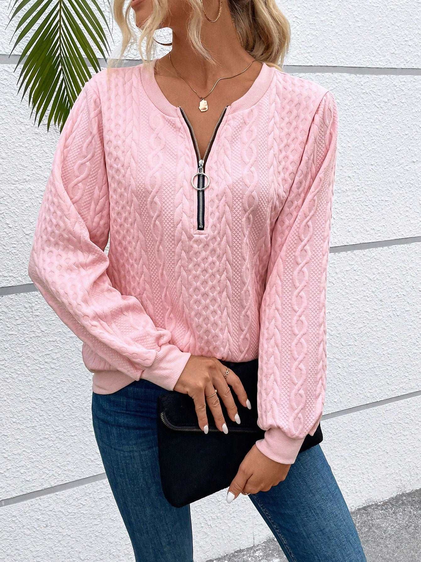 Nadia™ - Pullover mit Reißverschluss