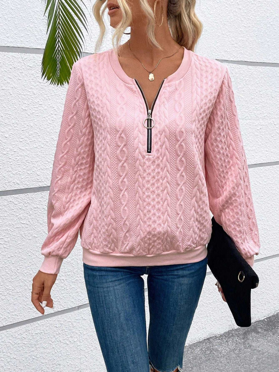 Nadia™ - Pullover mit Reißverschluss