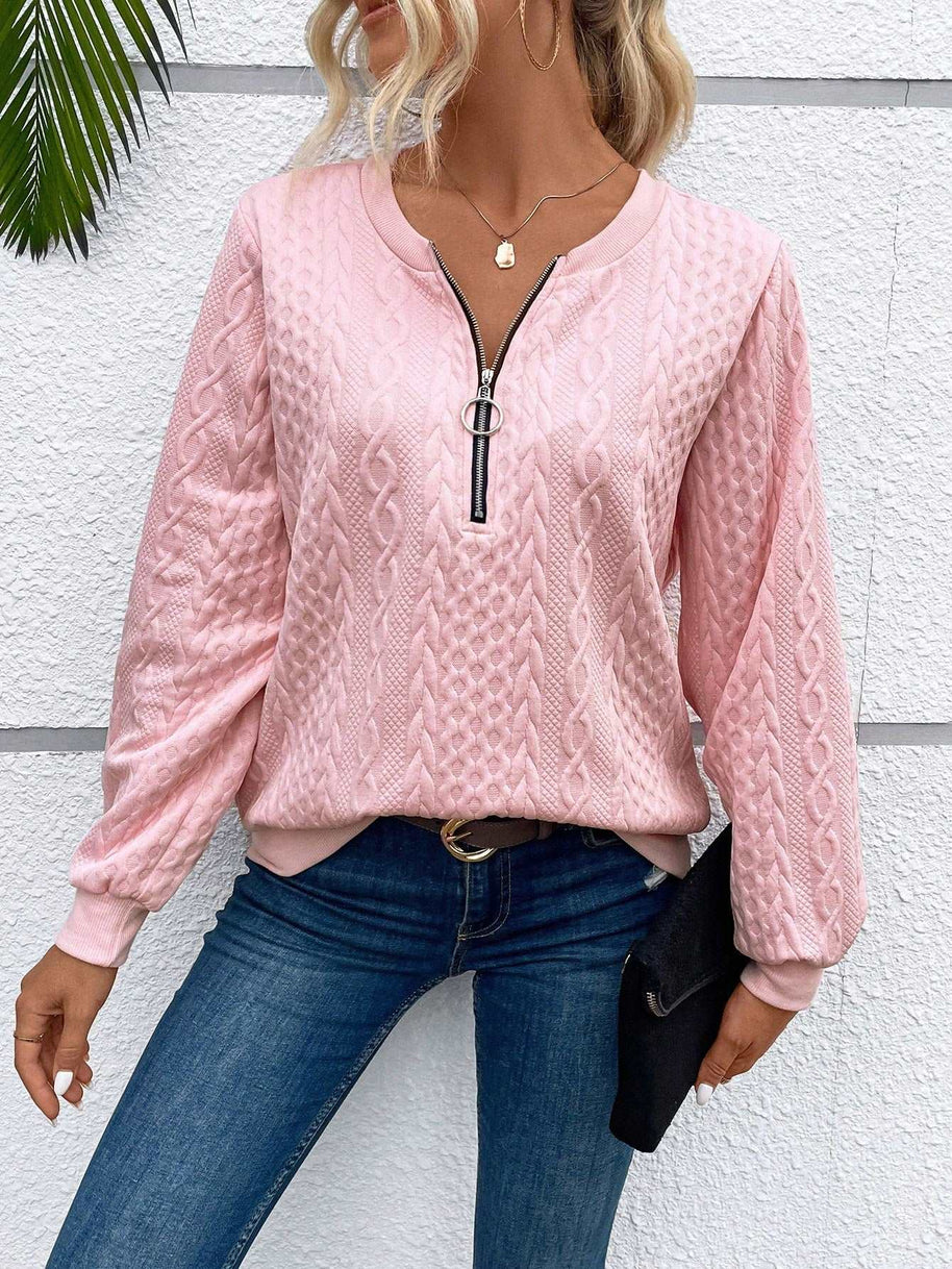 Nadia™ - Pullover mit Reißverschluss