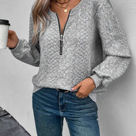 Nadia™ - Pullover mit Reißverschluss