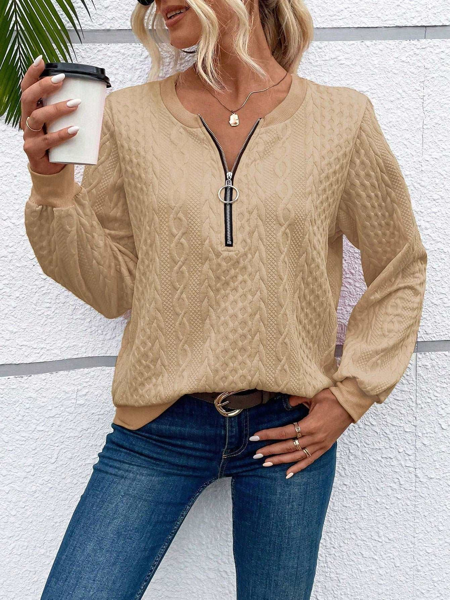 Nadia™ - Pullover mit Reißverschluss