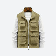 WW | Herrenjacke Mit Mehreren Reißverschlusstaschen