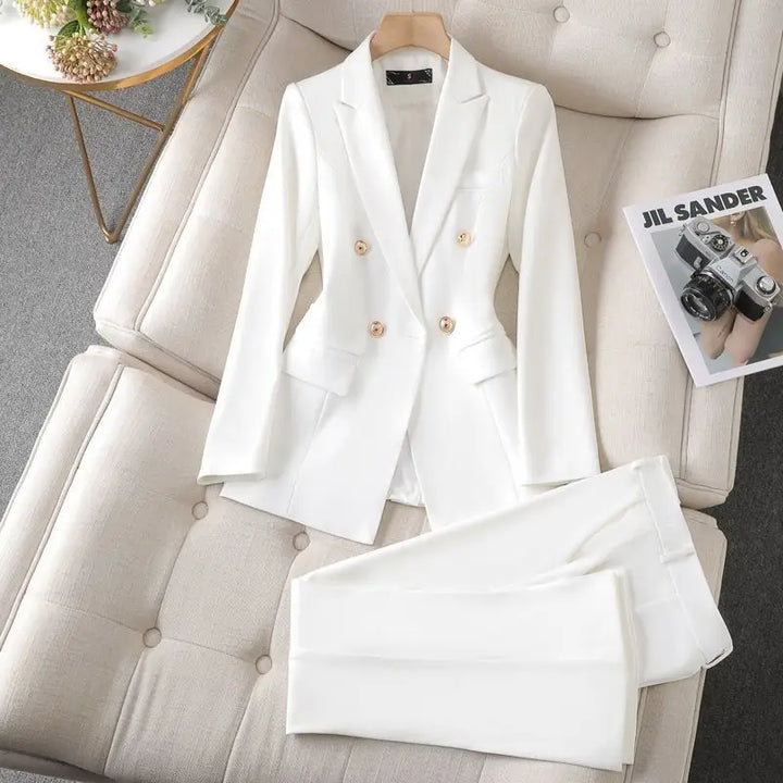 W&W Mode | 3-teiliges Blazer-Set - stilvolle Damenblazer aus hochwertigem Stoff