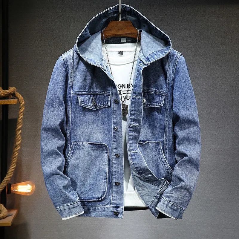 WW | Klassische Jeansjacke Mit Kapuze