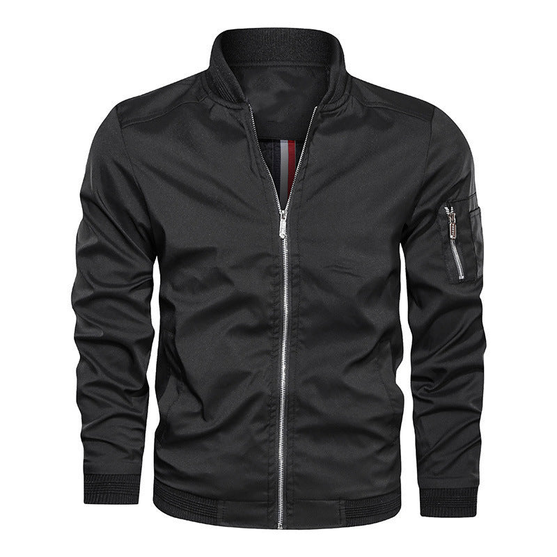 WW | Klassischer Stil Bomberjacke Für Herren