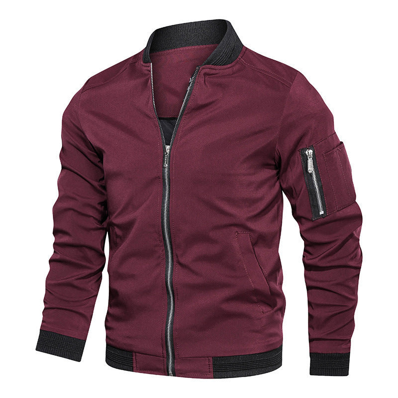 WW | Klassischer Stil Bomberjacke Für Herren
