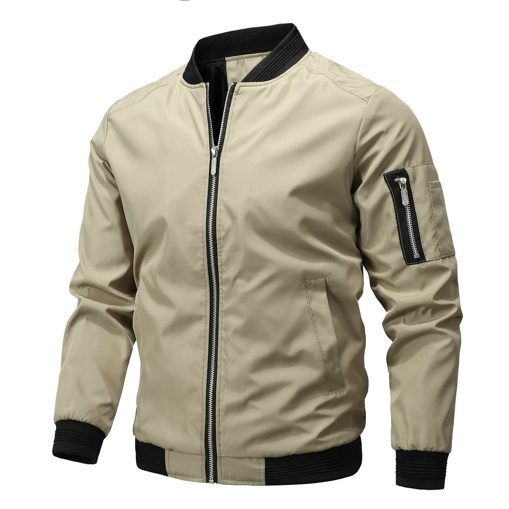 WW | Klassischer Stil Bomberjacke Für Herren