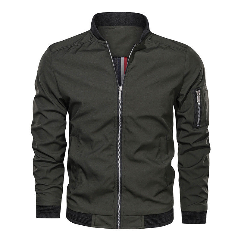 WW | Klassischer Stil Bomberjacke Für Herren