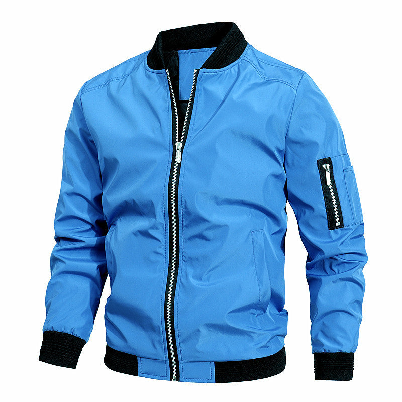 WW | Klassischer Stil Bomberjacke Für Herren