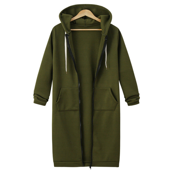 W&W Mode | Lange Kapuzenjacke