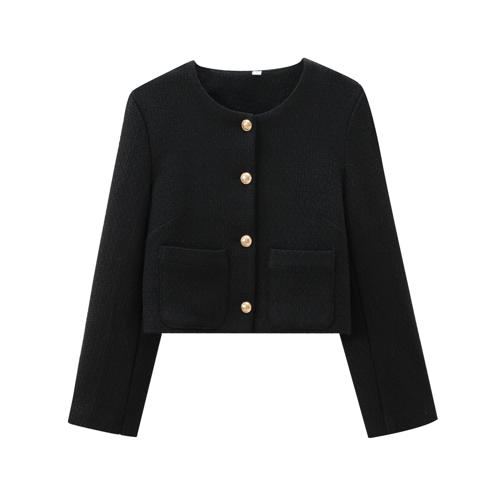 WW | Tweed Blazer in Schwarz
