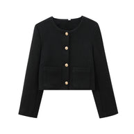 WW | Tweed Blazer in Schwarz