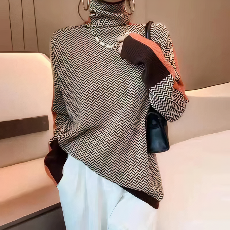 WW - Modische Strickpullover Für Damen