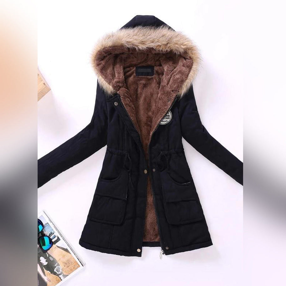 WW | Damen Warme Bequeme Winter Parka Jacke