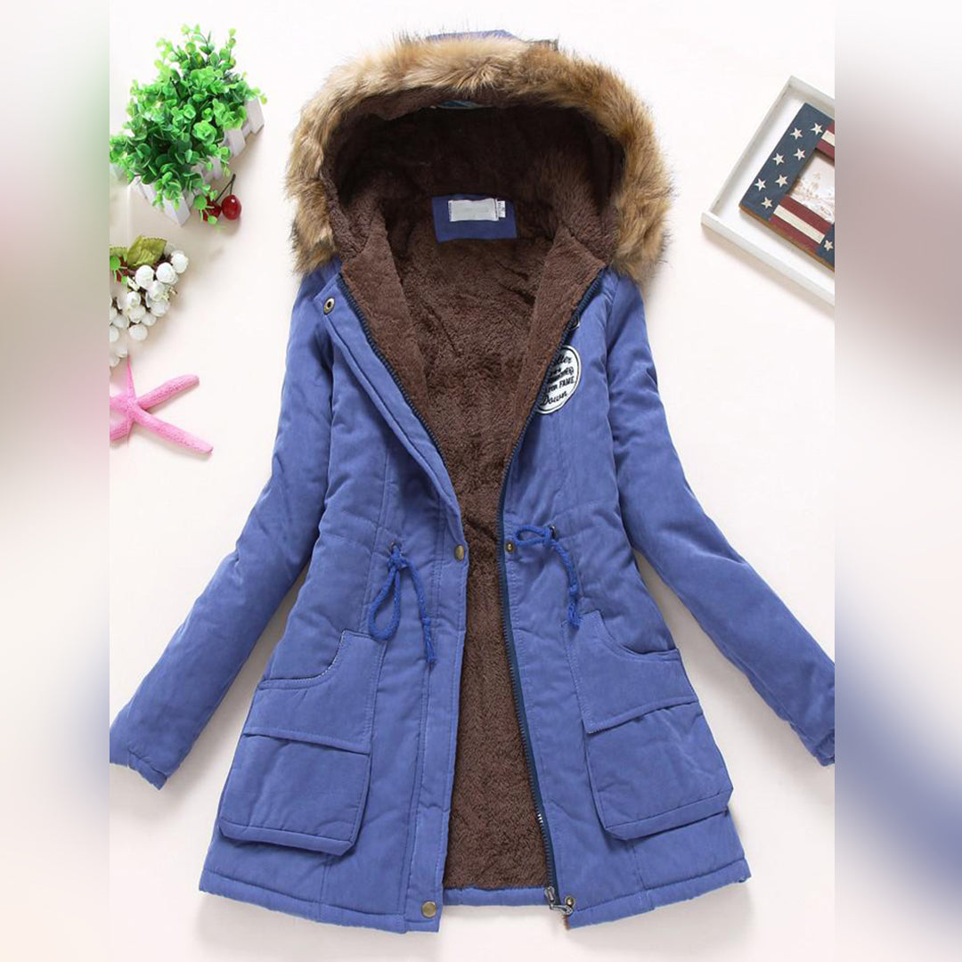 WW | Damen Warme Bequeme Winter Parka Jacke