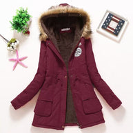 WW | Damen Warme Bequeme Winter Parka Jacke