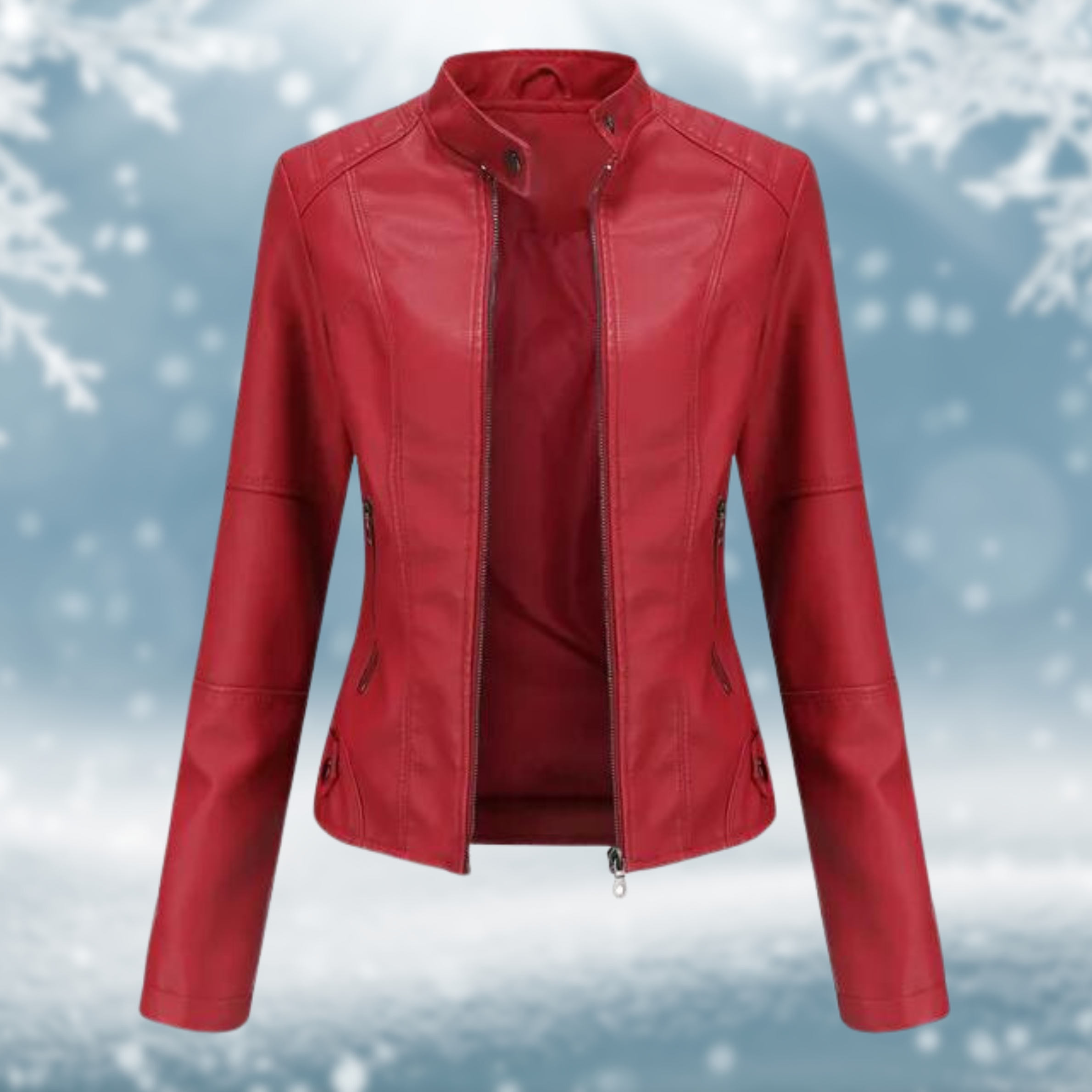 Veganistische Lederjacke