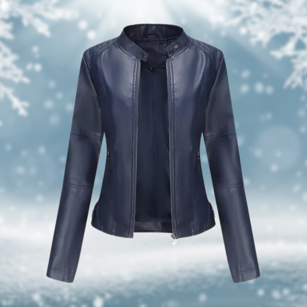 Veganistische Lederjacke