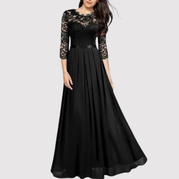 WW | Sexy Kleid aus Chiffon und Spitze