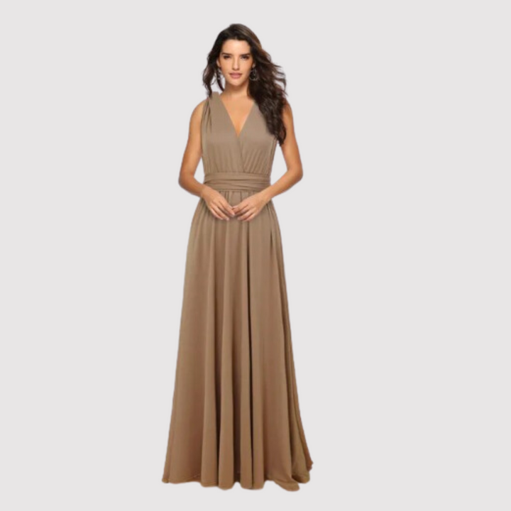 W&W Mode | Wandelbar Elegantes Kleid in Vielseitiger Wickeloptik