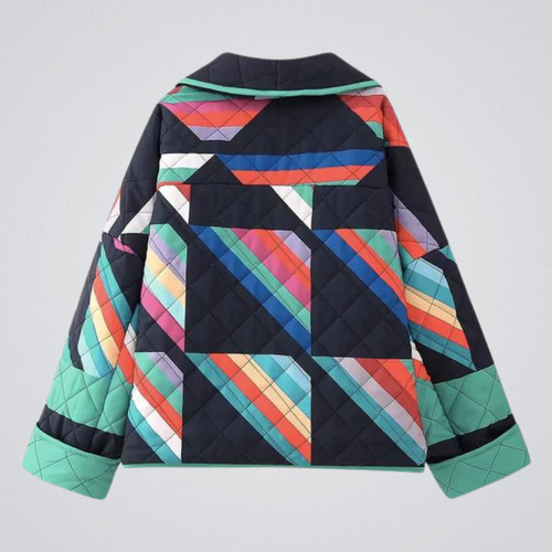 W&W Mode | Retro Jacke Mit Polokragen