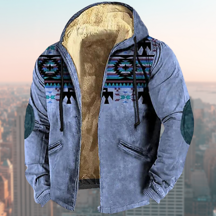 W&W Mode | Kapuzenjacke Mit Tribal Print
