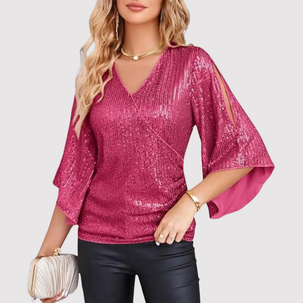WW | Stylisches Und Bequemes Pailletten Top Für Frauen