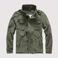 WW | Retro Jeansjacke Mit Mehreren Taschen