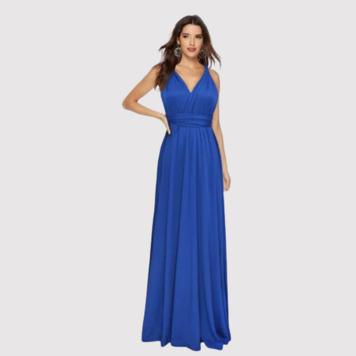 W&W Mode | Wandelbar Elegantes Kleid in Vielseitiger Wickeloptik