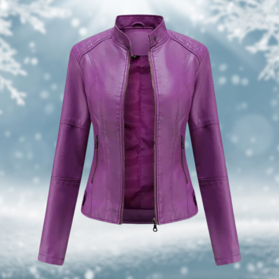Veganistische Lederjacke