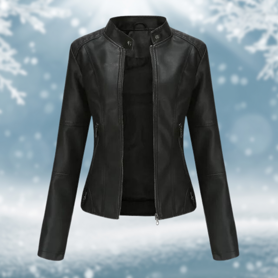 Veganistische Lederjacke