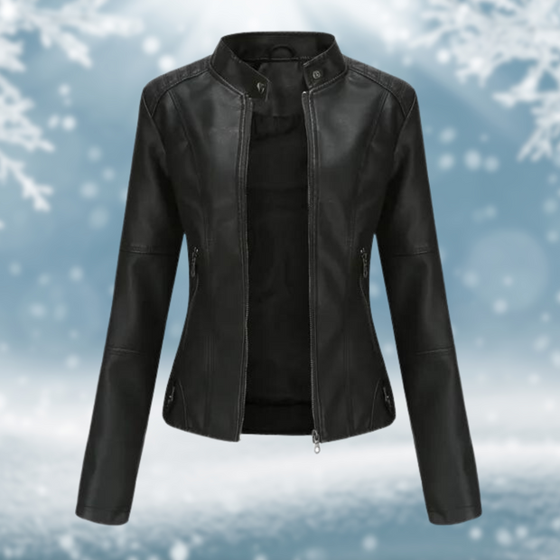 Veganistische Lederjacke