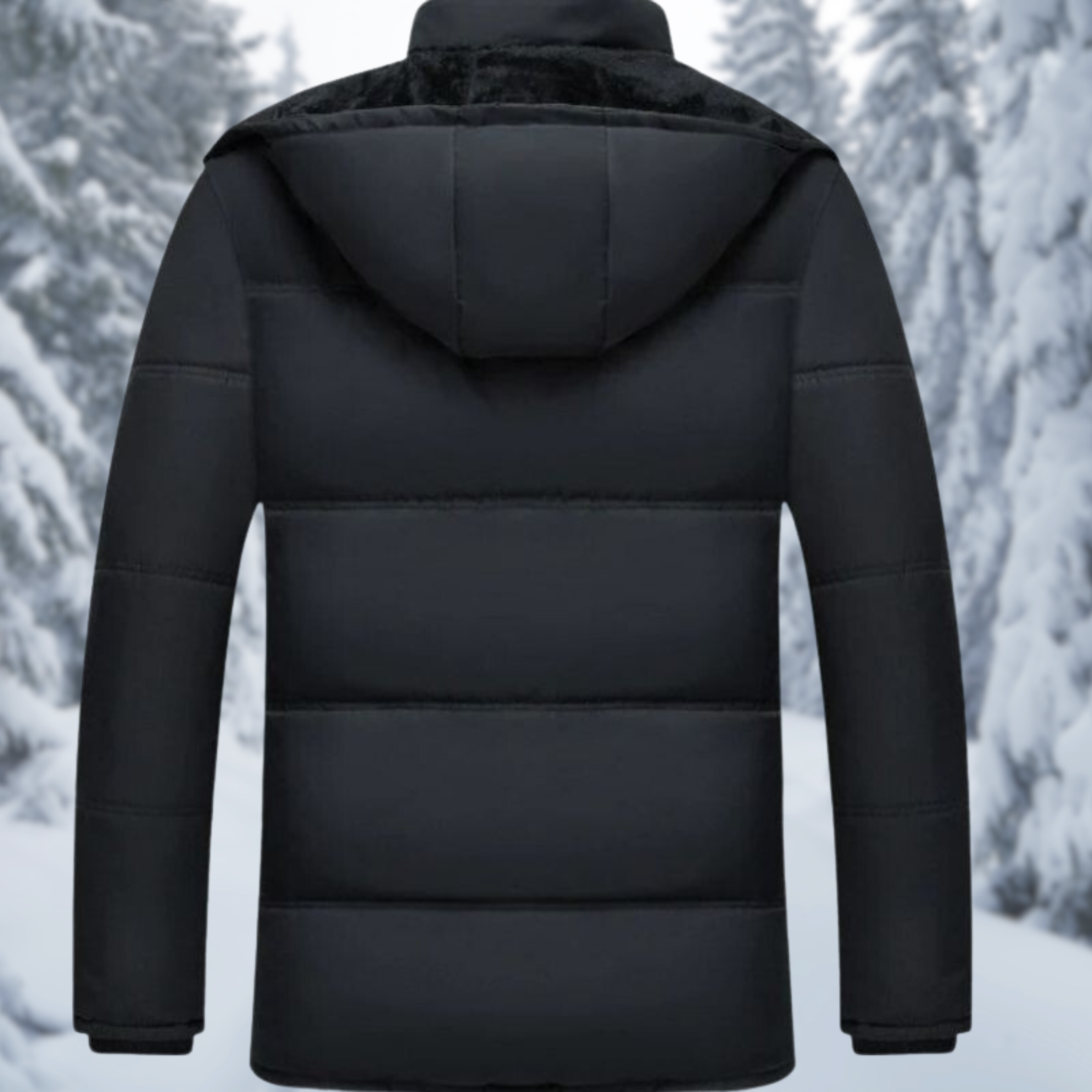Gefütterte Winterjacke
