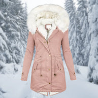 WW – Warmer Wintermantel für Damen, mittellang