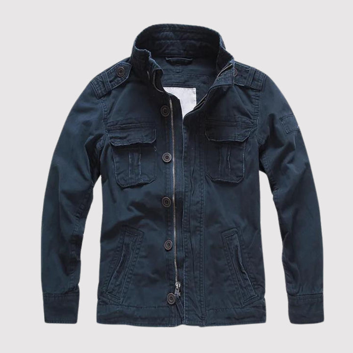 W&W Mode | Retro Jeansjacke Mit Mehreren Taschen