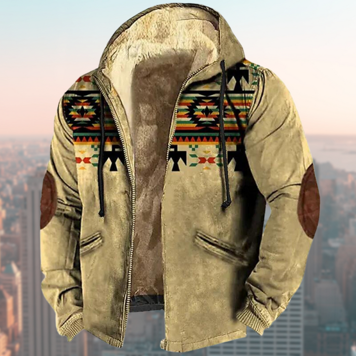 W&W Mode | Kapuzenjacke Mit Tribal Print