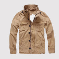 WW | Retro Jeansjacke Mit Mehreren Taschen