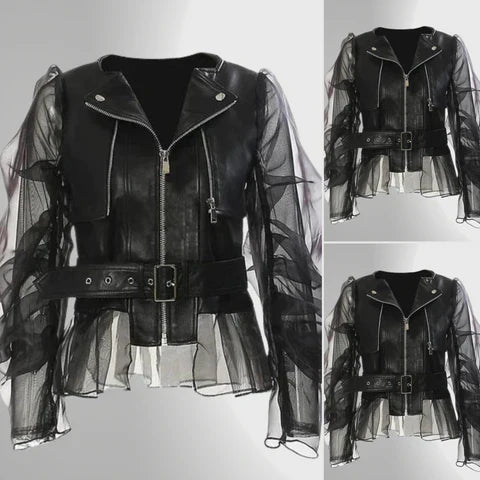 WW | elegante Lederjacke für Damen