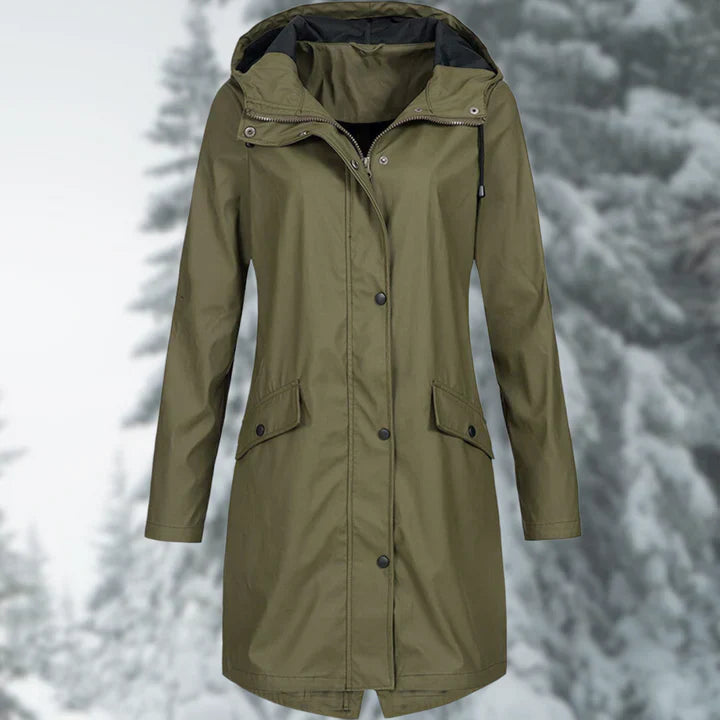 WW | Moderat, Lang Und Wasserdichte Regenjacke